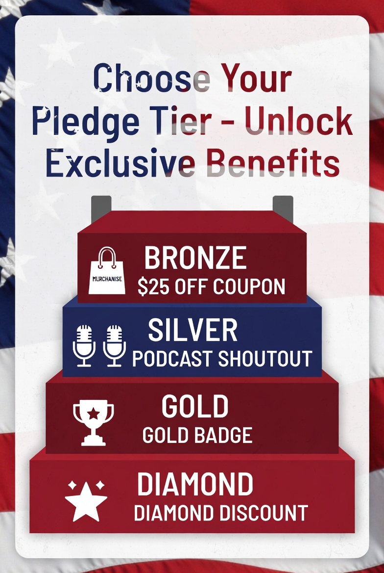 Choose Your Pledge Tier - Unlock Exclusive Benefits