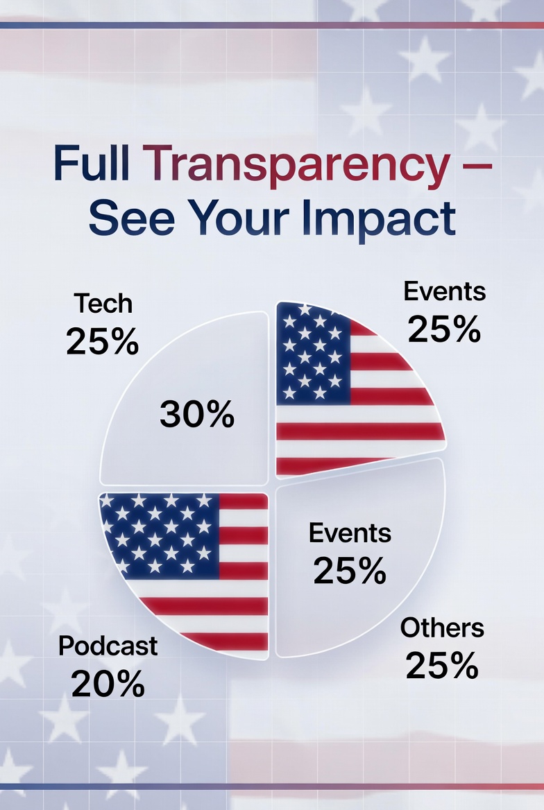 Full Transparency - See Your Impact