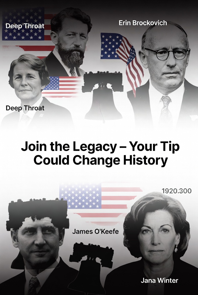 Join the Legacy - Your Tip Could Change History