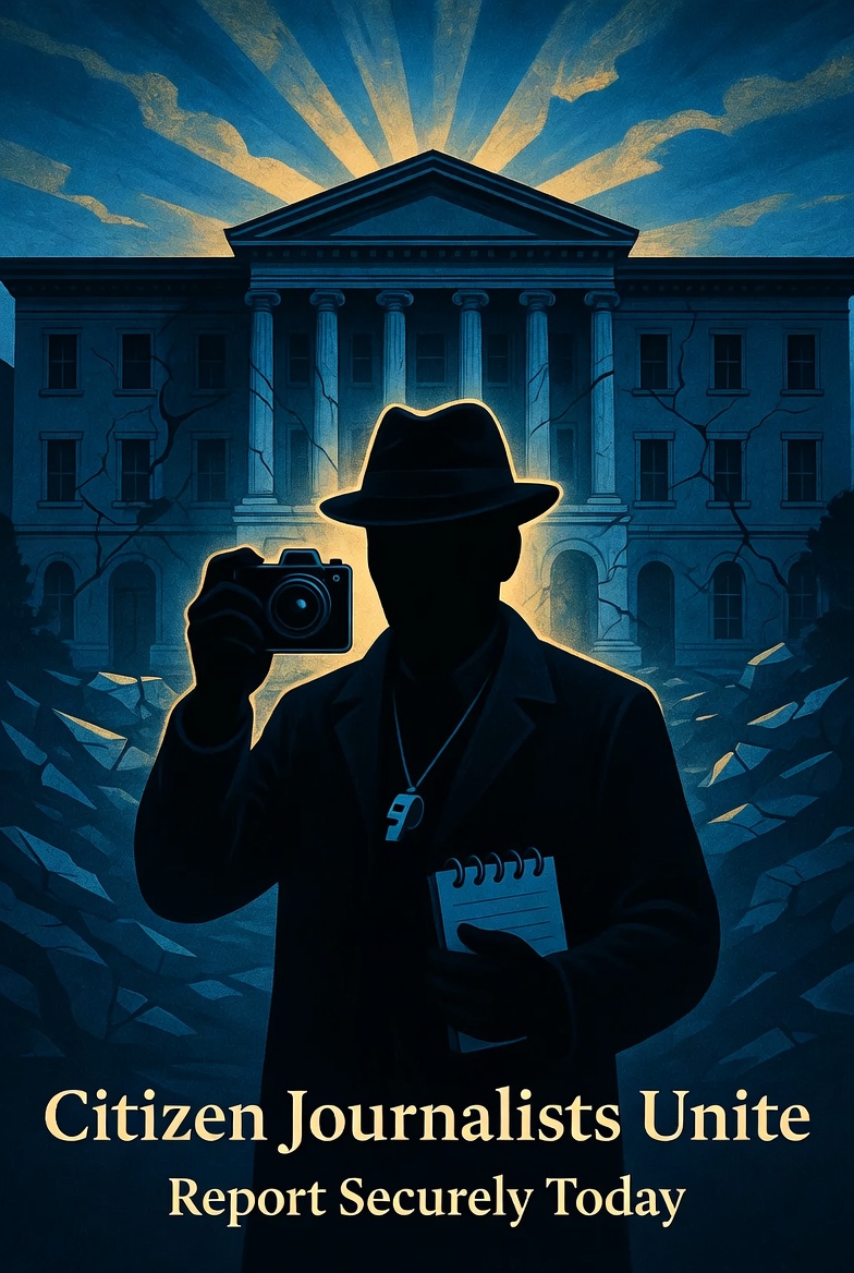 Citizen Journalists Unite - Report Securely Today